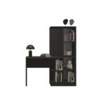 Γραφείο Livello ανθρακί μελαμίνη 128x45x157cm ed14367 - Image 3