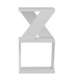 Βοηθητικό τραπέζι Albeni White 30x30x50cm ed14649 - Image 4