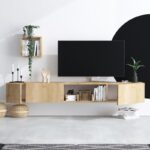 Έπιπλο τηλεόρασης Alcor 180x25x32cm sapphire oak ed1485 - Image 5