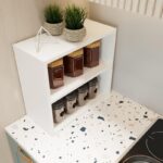 Ραφιέρα κουζίνας Rostock άσπρο μελαμίνη 40x20x40εκ ed15072 - Image 5