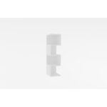 Ραφιέρα Alin άσπρο μελαμίνη 25x27x95εκ ed1548 - Image 3