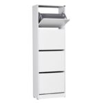 Παπουτσοθήκη Adore 51x26x157cm μελαμίνη άσπρη ed1569 - Image 5