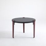 Τραπεζάκι σαλονιού Frati ανθρακί κόκκινο 60x45cm ed15879 - Image 5