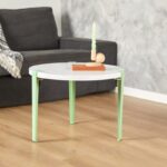 Τραπεζάκι σαλονιού Frati άσπρο mint 60x45cm ed15885