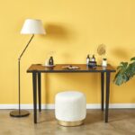 Τουαλέτα κρεβατοκάμαρας Elaea ανθρακί μαύρο χρώμα 90x45x75cm ed15993