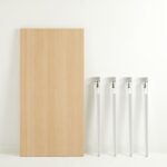 Τραπεζαρία Eurotas ανοιχτό καρυδί άσπρο μελαμίνη 120x60x75εκ ed16019 - Image 4