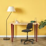 Γραφείο Eridanos ξύλινo Burgundy χρώμα μελαμίνη 120x60x75cm ed16032