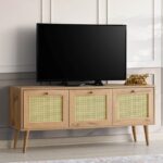Έπιπλο TV Frosinone oak χρώμα μελαμίνη 140x40x60cm ed1612
