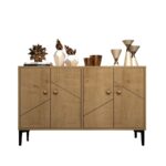 Μπουφέ Cria Sapphire Oak 120x75x30cm ed16183 - Image 5