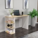 Γραφείο Nuovo Sapphire Oak λευκό 110x45x71 8cm μελαμίνη ed16221