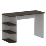 Γραφείο Nuovo καρυδί λευκό 110x45x71 8cm μελαμίνη ed16222 - Image 3