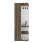 Ντουλάπι μπάνιου Flexi καρυδι άσπρο μελαμίνη 59 6x31 7x175 8εκ ed16262 - Image 4