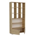 Βιβλιοθήκη Penguen Sapphire δρυς μελαμίνη 93 6x29 6x186 6εκ ed16279 - Image 4