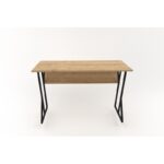 Γραφείο Nely Atlantic Pine μελαμίνη 160x24 5x50 4cm ed16324 - Image 2