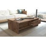 Τραπέζι σαλονιού Boey atlantic pine μελαμίνη 110x60x35εκ ed16326 - Image 5