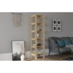 Βιβλιοθήκη Creator Sapphire μελαμίνη 49 8x33 6x180εκ ed16329