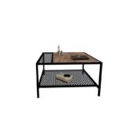 Τραπέζι σαλονιού Dubois Atlantic Pine μελαμίνη 80x80x45εκ ed16339 - Image 4