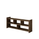 Σετ επίπλων σαλονιού Pera καρυδί μελαμίνη 117 6x26x55cm ed16341 - Image 3