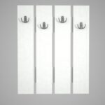 Έπιπλο εισόδου Anita άσπρο μελαμίνη 64 7x3 6x80εκ ed1638 - Image 3