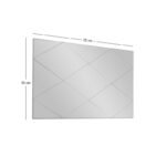 Καθρέφτης mdf 50x75cm ed16428 - Image 2