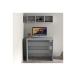 Γραφείο ραφιέρα λευκό Simply 90x44 5x74cm ed16521