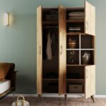 Ντουλάπι Gread atlantic pine μελαμίνη 106x47x174εκ ed16568 - Image 3