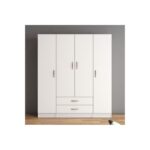 Ντουλάπα Gread άσπρο μελαμίνη 160x46 5x181 8εκ ed16570