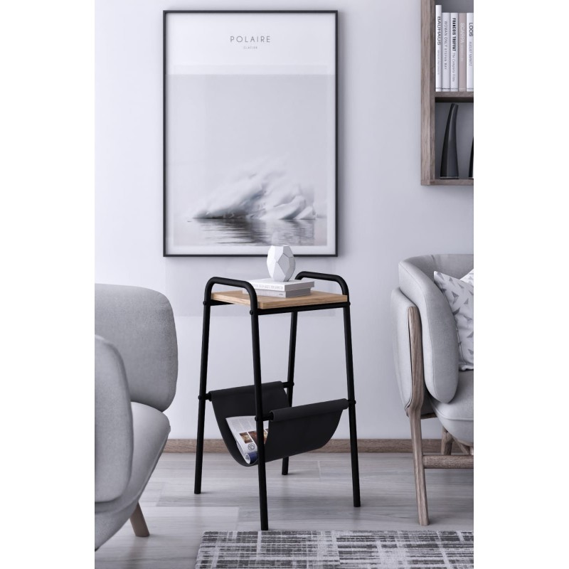 16593_0-800x800 Βοηθητικό τραπέζι Gazy Square 32x60x40cm ed16593 - Image 1