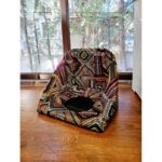 Κρεβάτι για κατοικίδια Mei πολύχρωμο ύφασμα 42x42x42εκ ed16594 - Image 5