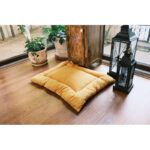 Κρεβάτι για κατοικίδια Yui μουστάρδα ύφασμα 60x80x7εκ ed16596