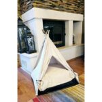 Κρεβάτι για κατοικίδια Pet κρεμ ύφασμα 52x60x70εκ ed16598