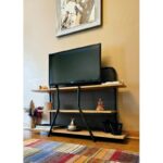 Έπιπλο τηλεόρασης Tivo μελαμίνη 120x32x85cm ed16611 - Image 5