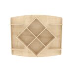 Ραφιέρα Ato δρυς μελαμίνη 81 6x15x61 8εκ ed16679 - Image 4