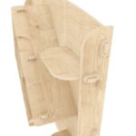 Ραφιέρα Ato δρυς μελαμίνη 81 6x15x61 8εκ ed16679 - Image 3