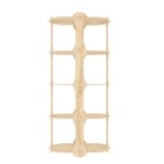 Βιβλιοθήκη Ayzi δρυς μελαμίνη 57 6x27x137 5εκ ed16698 - Image 4