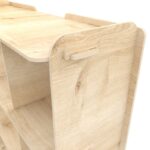 Βιβλιοθήκη Zimba δρυς μελαμίνη 92 5x30x132εκ ed16710 - Image 4