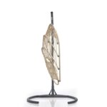 Μονή Κουνιστή Καρέκλα Κήπου Tavus - Cappucino Cream ed16913 - Image 3