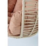 Κουνιστή πολυθρόνα κήπου Saka 1 - Beige Black ed16916 - Image 4