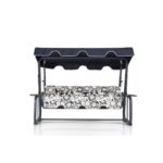 Τριπλή Κουνιστή Καρέκλα Κήπου Rubus 2 - Multicolor ed16940 - Image 4