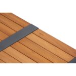 Σετ σαλονιού κήπου Lapuarta 1 - Grey Black ed16947 - Image 3