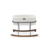 Κούνια Hier Metal - White Black ed16997