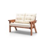 Κήπος 2θέσιος καναπές Abant - Cream ed16999