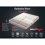 Στρώμα Visco Exclusive 140x200 Double Size Memory Foam Luxury Soft Mattress ed17188 - Image 3