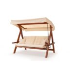 Τριπλή Κουνιστή Καρέκλα Κήπου Lyon 2400 ed17202 - Image 4