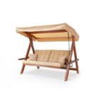 Τριπλή Κουνιστή Καρέκλα Κήπου Lyon 2400 ed17202 - Image 3