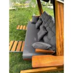 Τριπλή Κουνιστή Καρέκλα Κήπου Luna Deluxe 2600 - Anthracite ed17205 - Image 5