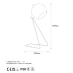 Φωτιστικό Επιτραπέζιο Vito  28x15x45 εκ  ed17348 - Image 2