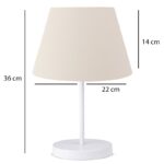 Φωτιστικό Επιτραπέζιο White 22x14 εκ ed17397 - Image 2