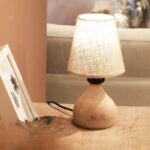 Φωτιστικό Επιτραπέζιο Wood 13x28 εκ  ed17430 - Image 5