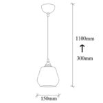 Φωτιστικό οροφ΄ης Opal 15x15εκ ed17496 - Image 5